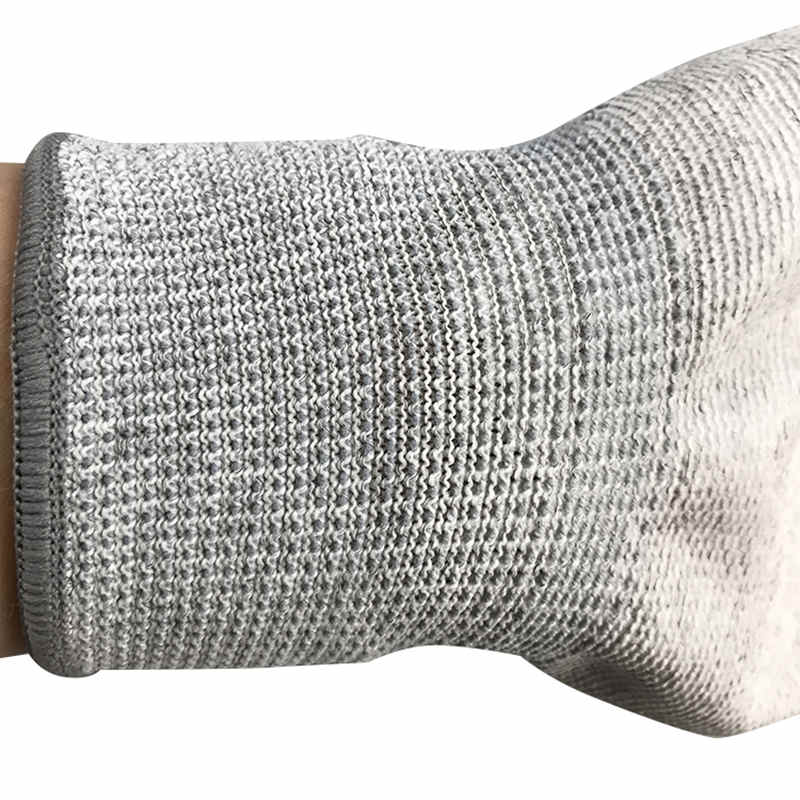 Szénszál nejlon ESD pálma bevonatú kesztyű