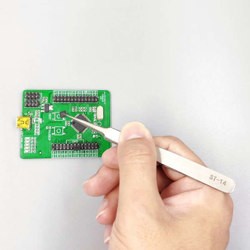 Rozsdamentes acél csipesz